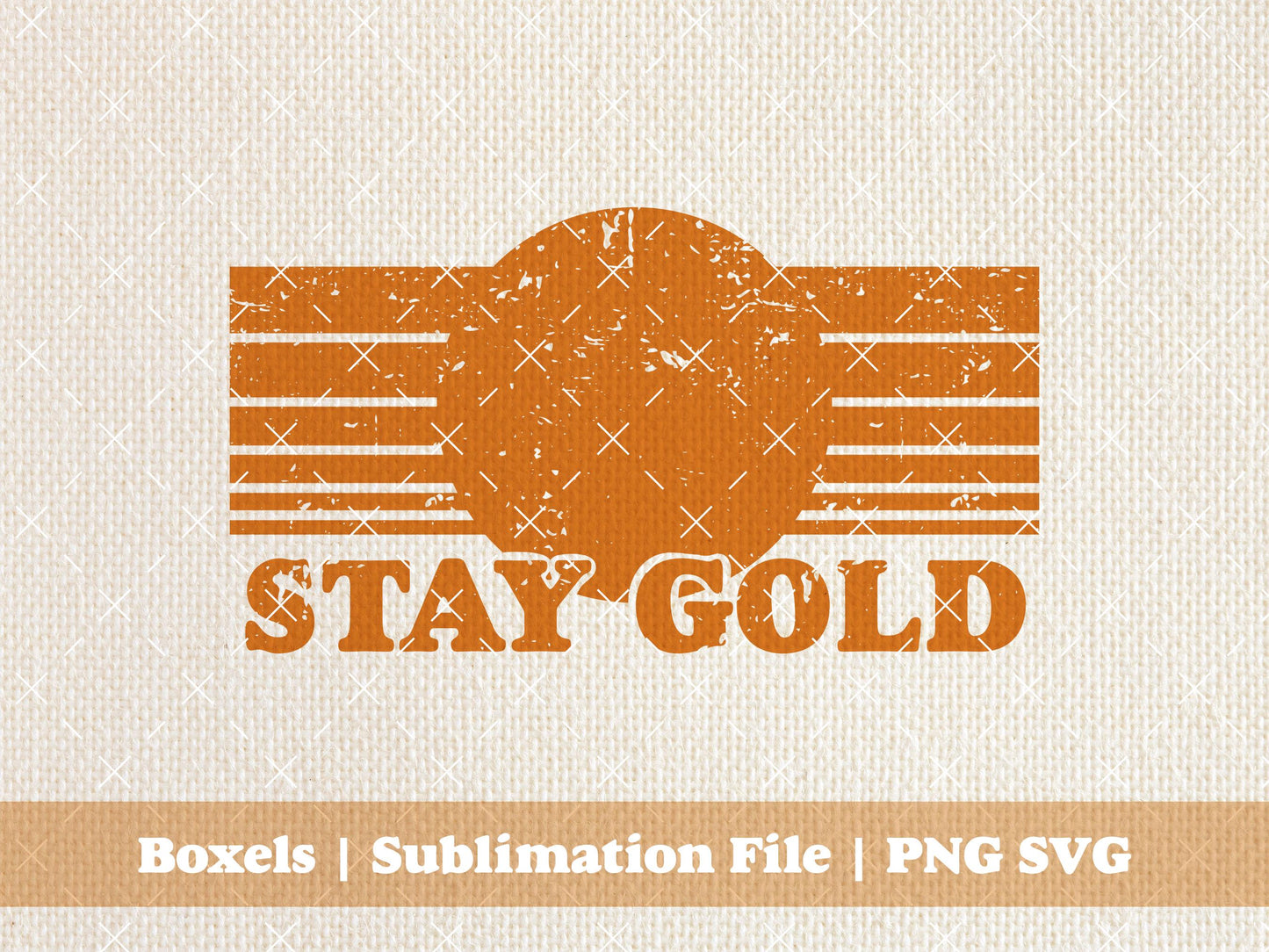 Stay Gold Sunshine Cute Nature Sunshine Shining Sun Cute Happy Retro Sun | Instant Download | svg png eps jpg