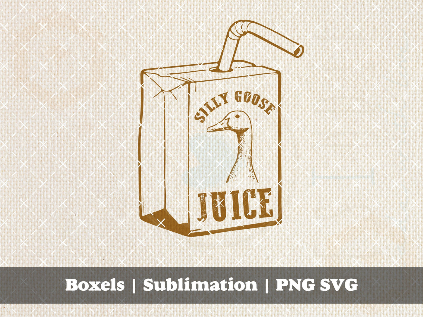 Silly Goose Juice Cute Funny Goose Sarcastic Vintage Funny Silly Goose Graphic | Instant Download | PNG SVG
