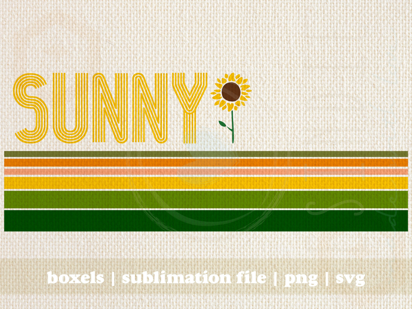 Sunny Sunflower Stripes Wildflower Petals Nature Cottage Lover Therapy Floral Flowers Gardening Seeds | Instant Download | svg png eps jpg