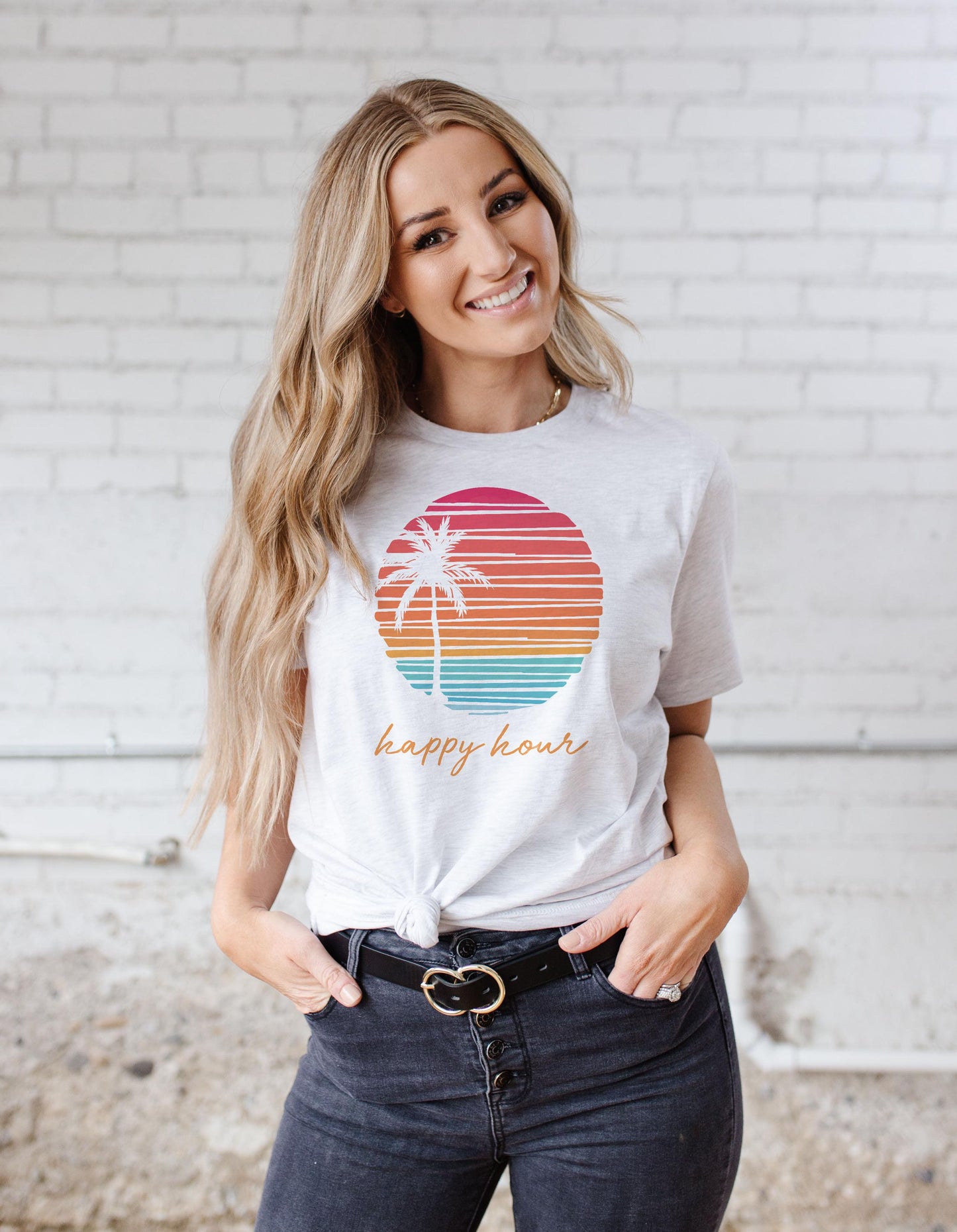 Happy Hour Sunset Beach Scene Serene Be Happy Mental Health Awareness Positive Inspirational Sayings | Instant Download | svg png eps jpg